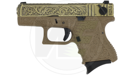 WE G26 CLASSIC FLORAL PATTERN TAN