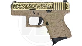 WE G27 CLASSIC FLORAL PATTERN TAN