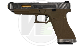 WE G34 AIRGUN T4 SV/GD/TAN
